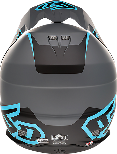 ATR-1 Helmet - Stealth - Cyan - Small