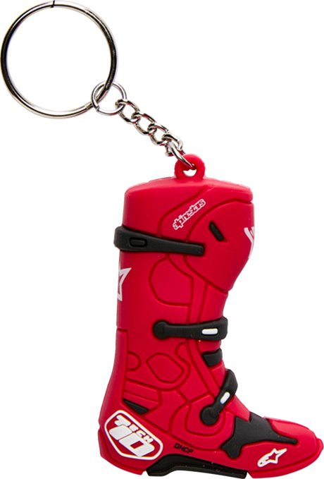 Key Fob - Tech 10 Boot - Red