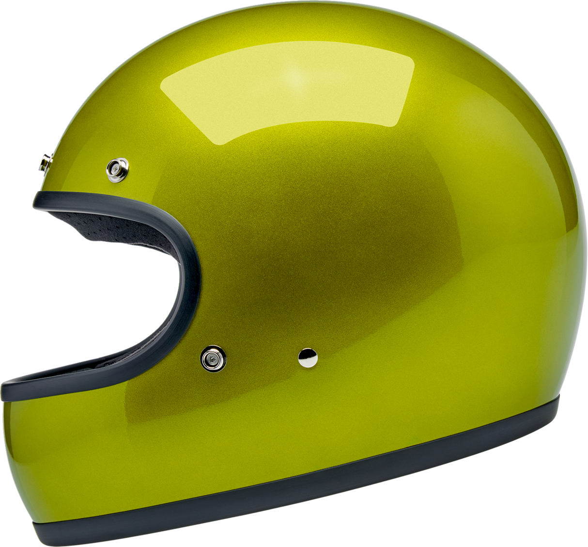 Gringo Helmet - Metallic Lime - Medium