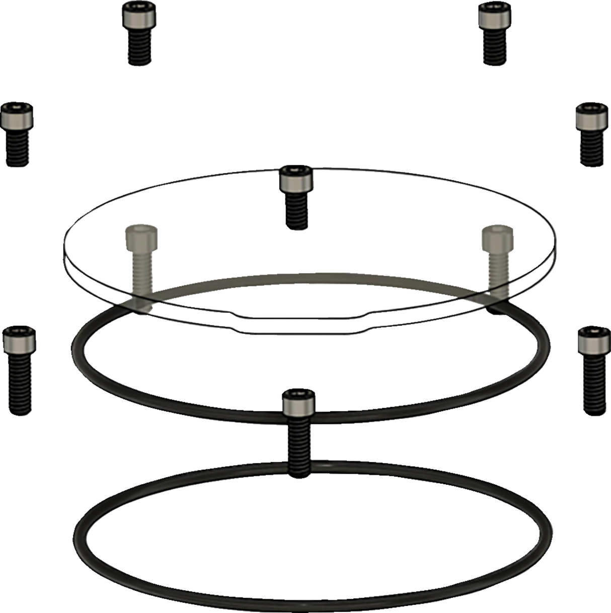 Assault Derby Cover Repair Kit - Softail 2018 - 2024