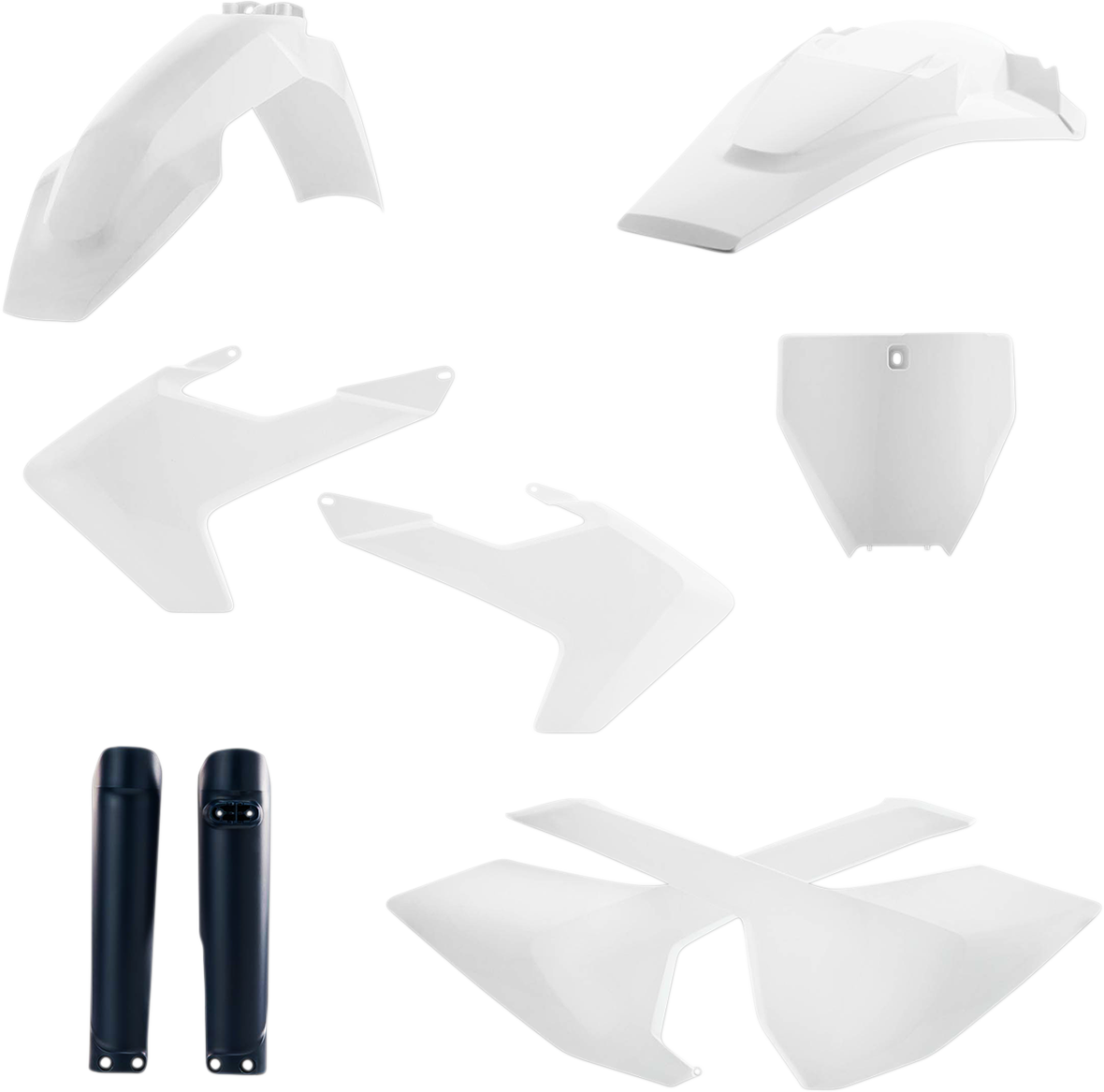 Full Replacement Body Kit - OEM \'17 White/Black 2016 - 2018
