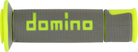 Grips - Domino - A450 - Gray/Fluorescent Yellow