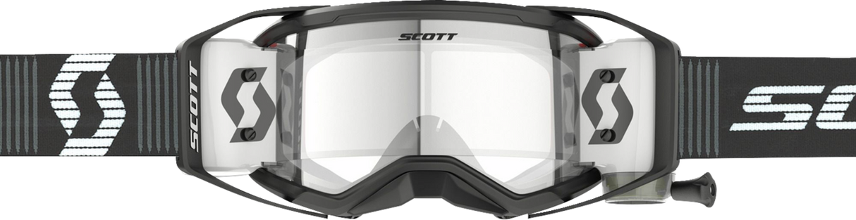 Prospect 2.0 WFS Goggle - Roll-Off - Black/White - Clear Works Lens