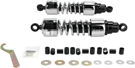 Shocks - 412 Cruiser Series - Chrome - 13\" - Standard/Heavy Duty 1980 - 1983