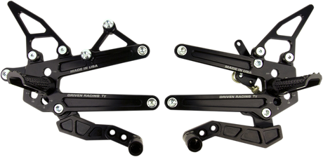 TT Rearset - Triumph 674R 2013 - 2015