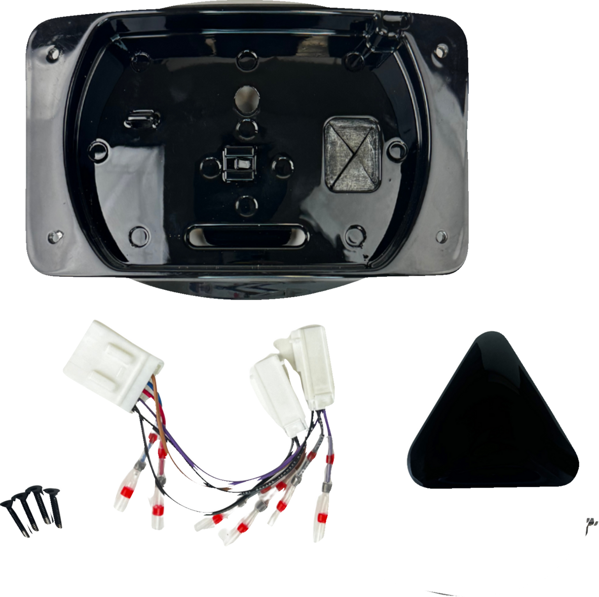 Taillight Eliminator/License Plate Mount - Black 1999 - 2024