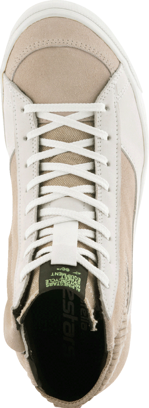 Stella Stated Podium Shoes - White/Brown - US 7.5 / EU 39