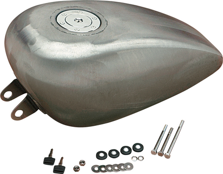 Gas Tank with Chrome Aero-Style Gas Cap - 3.3 Gallons - Sportster 1982 - 1994