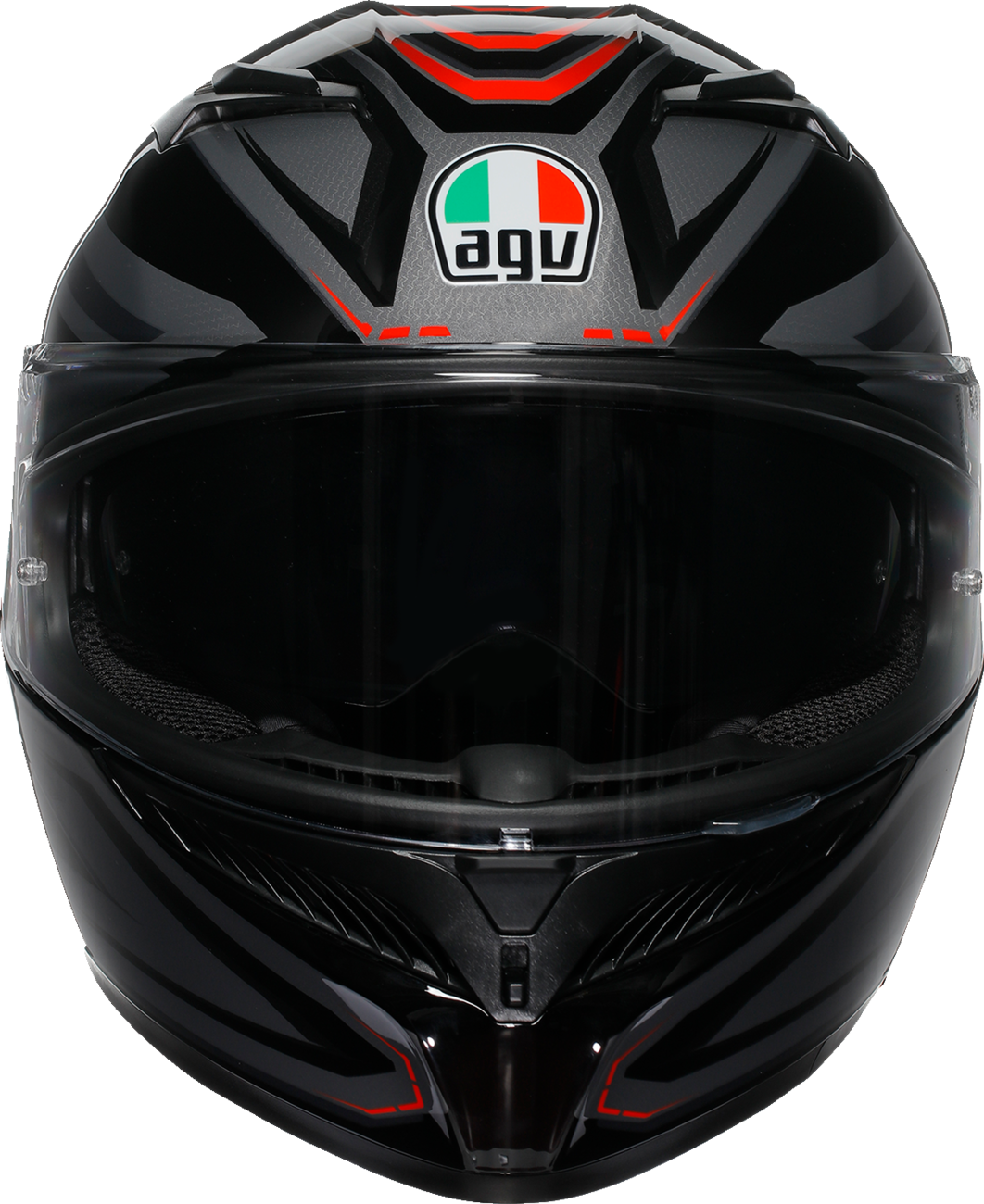 K3 Helmet - Syth - Black/Red - Small