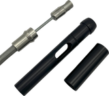 EZ Install Upper Clutch Cable - FLTR/FLHX \'21-\'23 - +4\" - Braided 2021 - 2023