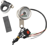 Programmable Mini Electronic Speedometer with Odometer/Tripmeter - 1.87\" - Polished 1986 - 2003