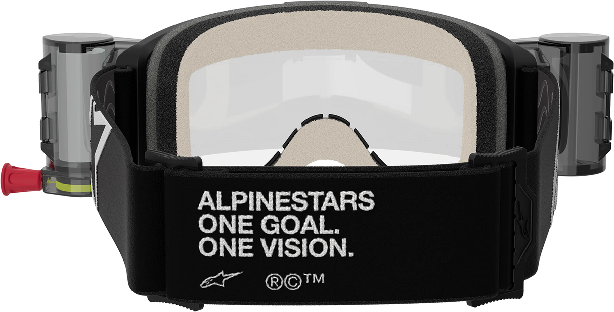 Vision 5 Roll-Off Goggle - Corp - Black - Clear Lens