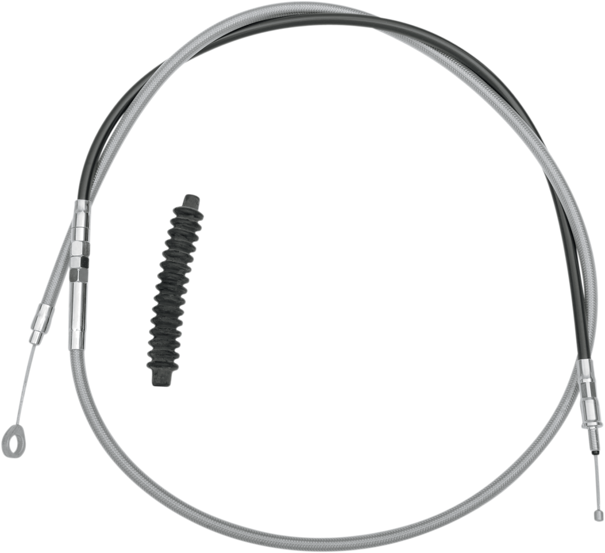 High-Efficiency Braided Stainless Steel Clutch Cable - 72-15/16\" 2008 - 2016