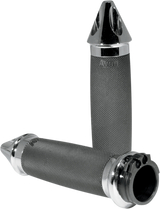 Grips - Custom - Spike End - Chrome 2018 - 2022