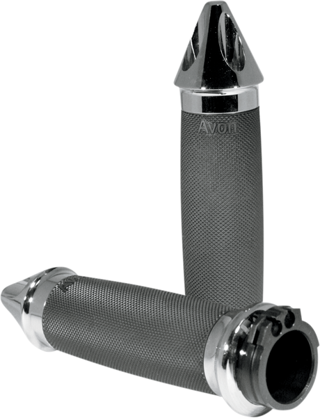 Grips - Custom - Spike End - Chrome 2018 - 2022