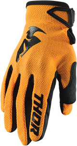 Youth Sector Gloves - Orange/Black - Large