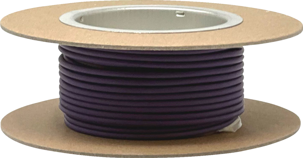 25\' GXL Wire Spool - 14 Gauge - Violet