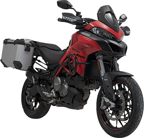 TRAX ADV Aluminum Case System - Silver - Ducati Multistrada 950/1200/1260/V2 \'15-\'24 2015 - 2024