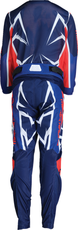 Youth Agroid Mesh Pants - Red/White/Blue - 24
