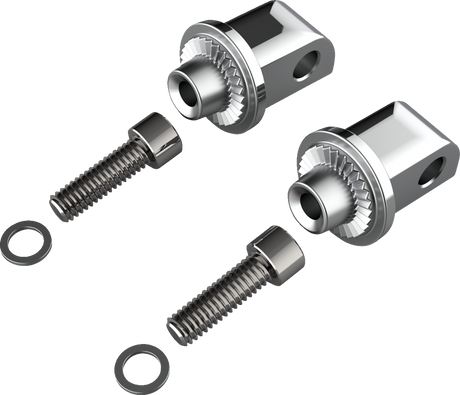 Peg Adapter - Passenger - Chrome - Indian 2014 - 2023