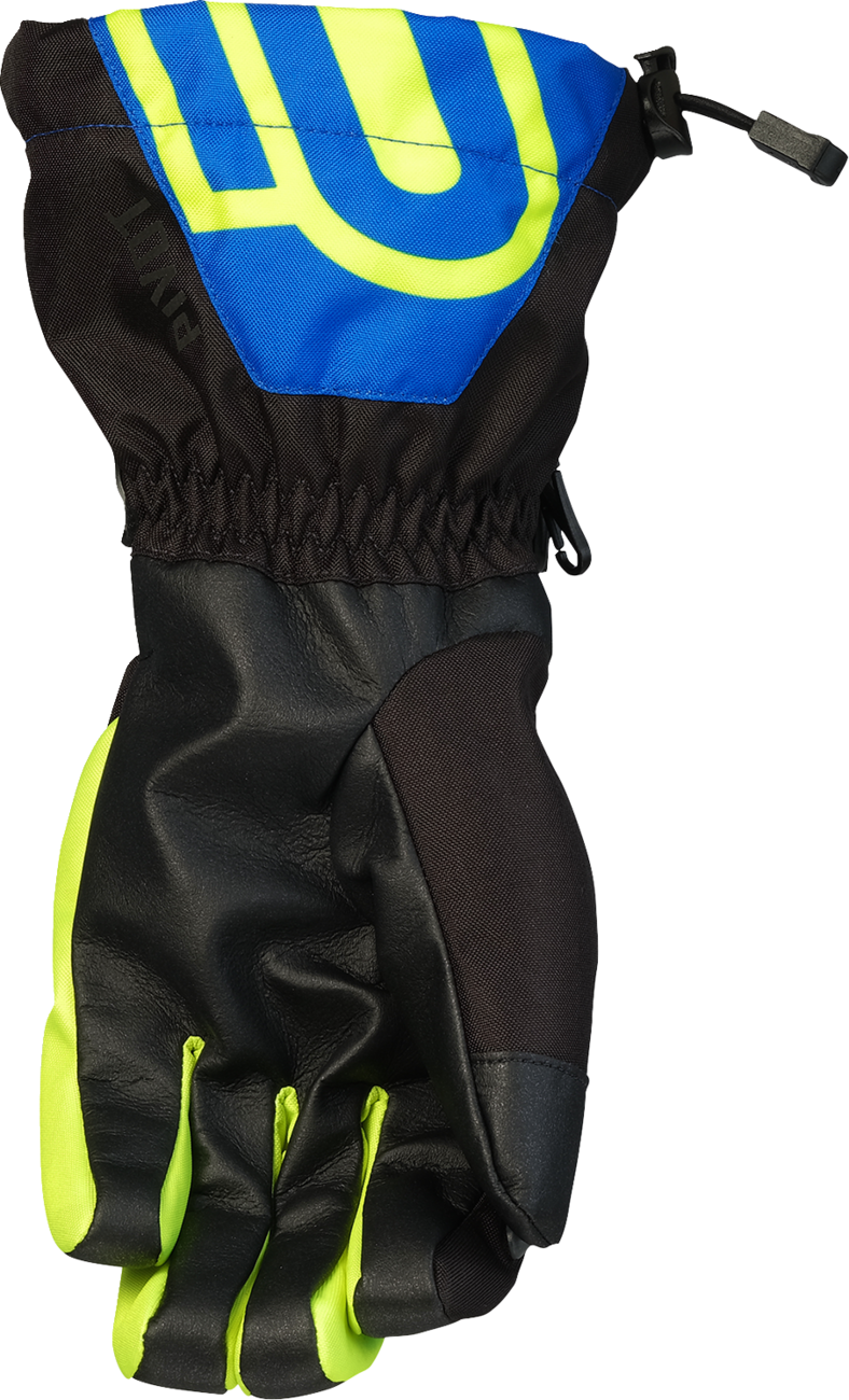 Pivot 8 Gloves - Blue/Hi-Vis - 3XL