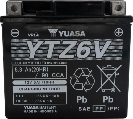 Battery - YTZ6V 2020 - 2024