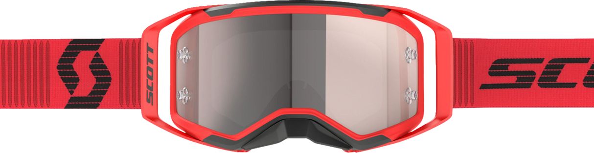 Prospect 2.0 Goggle - Red/Black - Silver Chrome Works Lens