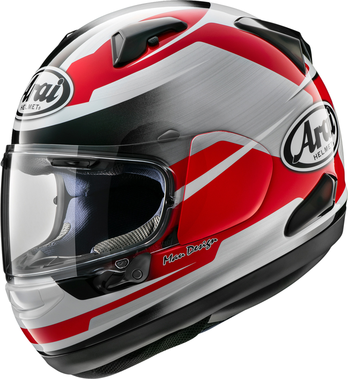 Quantum-X Helmet - Steel - Red - Large