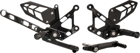 MUE2 Rearset - Black - KTM 2018 - 2021