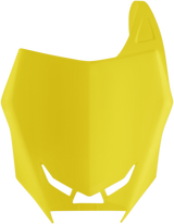 Front Number Plate - \'02 RM Yellow 2018 - 2023