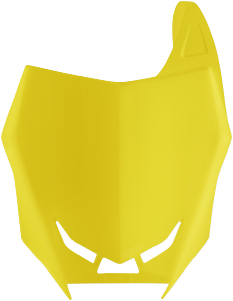 Front Number Plate - \'02 RM Yellow 2018 - 2023