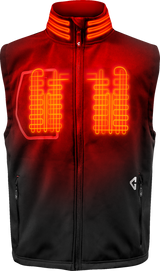 7V Torrid Softshell Heated Vest 2.0 - Black - XL