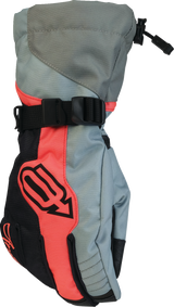 Women\'s Pivot 8 Gloves - Gray/Coral - XL