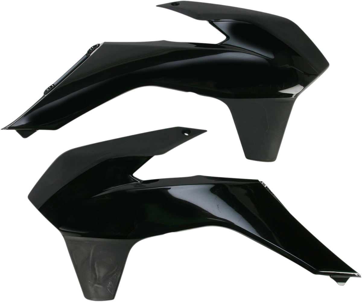 Radiator Shrouds - Black 2012 - 2016
