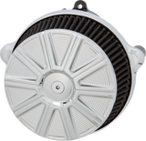 Big Sucker™ Stage 1 Air Cleaner Kit with Cover - 10 Gauge - Chrome 2023 - 2025