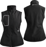 Women\'s 7V Torrid Softshell Heated Vest 2.0 - Black - Small