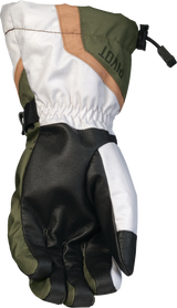 Women\'s Pivot 8 Gloves - Green/Tan - Medium