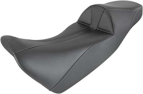 Adventure Tour Seat - One-Piece - Standard - Stitched - Black - Africa Twin 2016 - 2019