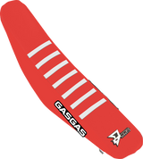 Seat Cover - Red/White Ribs - Gas Gas MC \'23-\'25 2023 - 2025