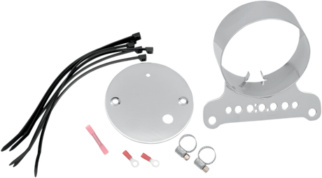 Single Gauge Bracket - Chrome 1995 - 2011