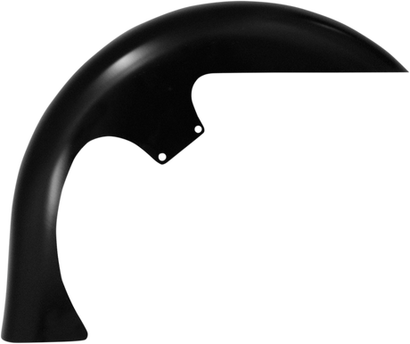 Level Front Fender Kit - For Raked Frames - Black - Steel - 26\" 2014 - 2021