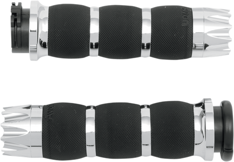Grips - Excalibur - Air Cushioned - Chrome 1980 - 2022