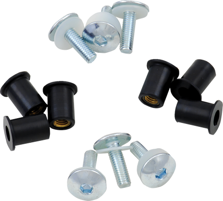 Fastener Kit - Windscreen - 6 Pack