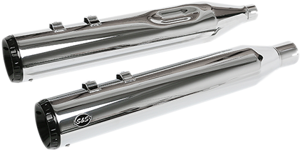 GNX Mufflers - 4.5\" - Chrome 2017 - 2022