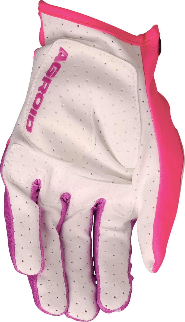 Agroid™ Pro Gloves - Pink/White - 3XL