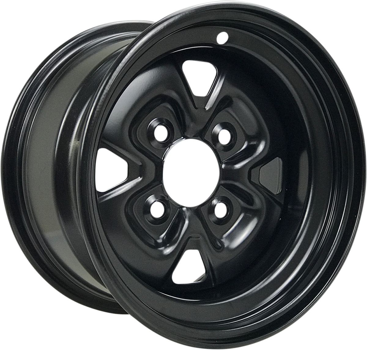 Steel Wheel - Black - 12x7 - 4/110 - 2+5