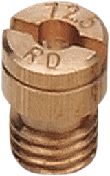 A-Bax Precision Keihin-Style Slot Head (KJ Prefix) Main Jets - #135 - 4-Pack