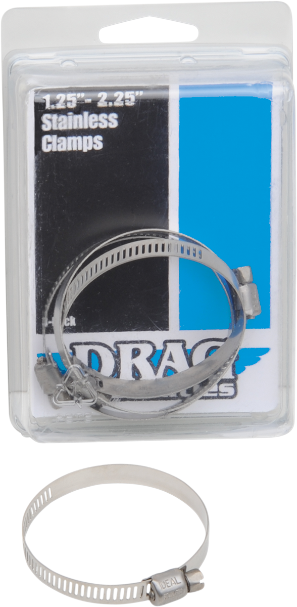 Clamps - Stainless Steel - 1.25\"-2.25\"