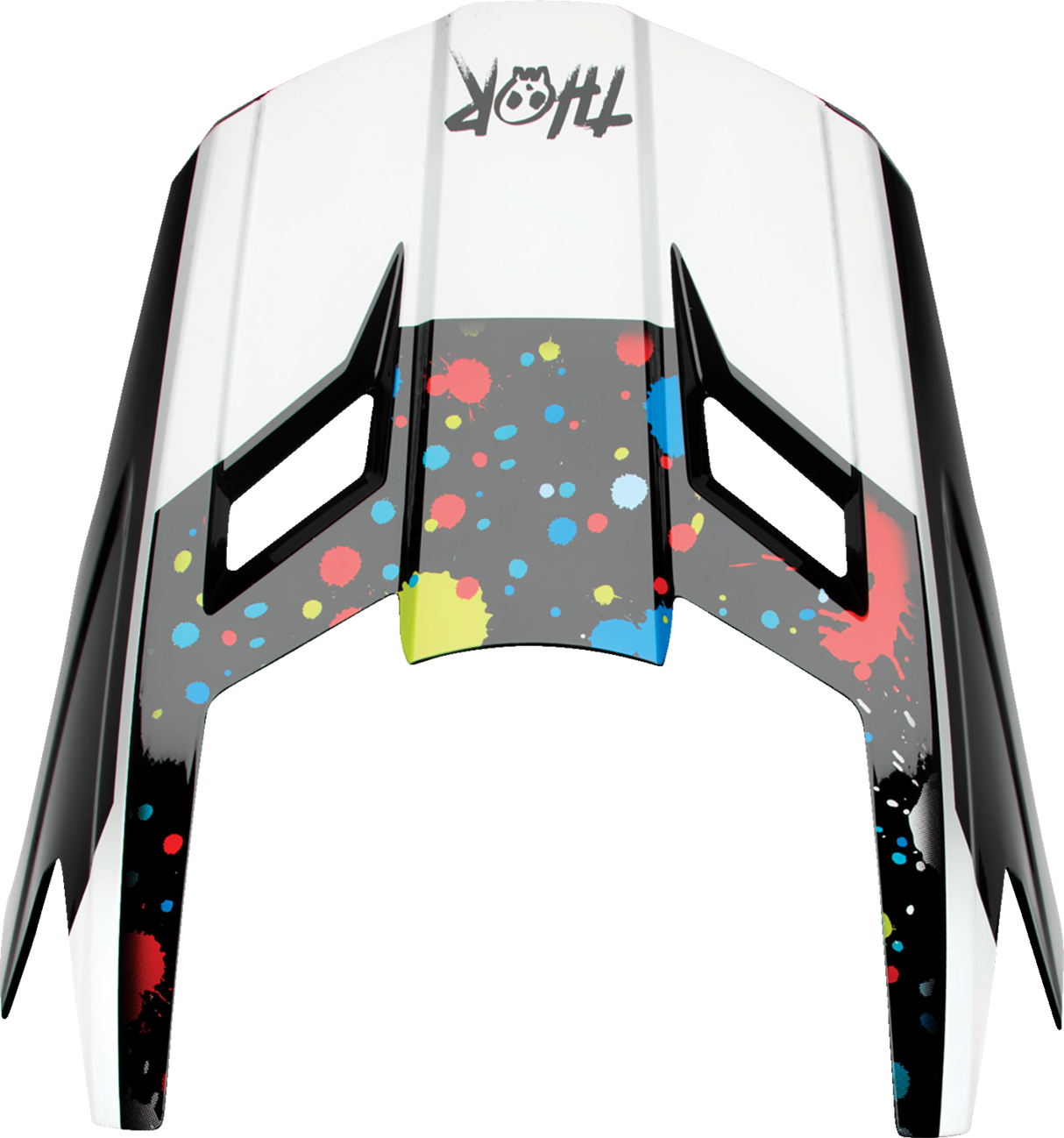 Youth Fleet Visor Kit - Splat - Black