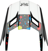 Youth Fleet Visor Kit - Splat - Black